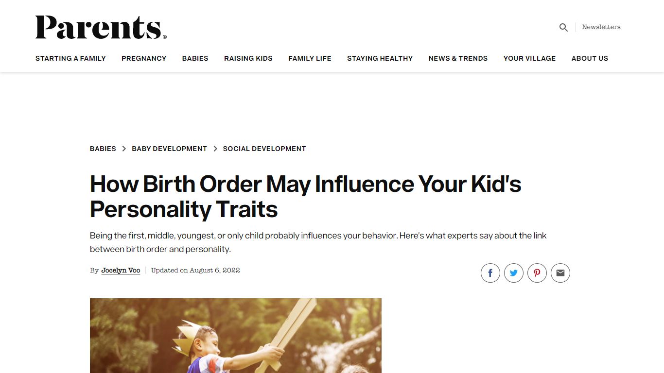 Birth Order Traits: Your Guide to Sibling Personality Differences - Parents